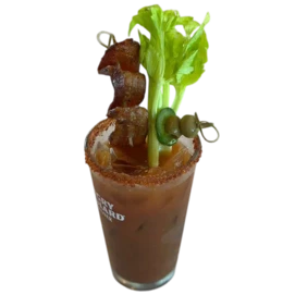 Tito's Candied Bacon Bloody Mary at Bloom Room